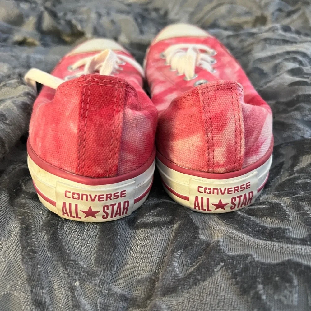 Converse Vibrant Pink Low-Top Sneakers - Picture 3 of 5